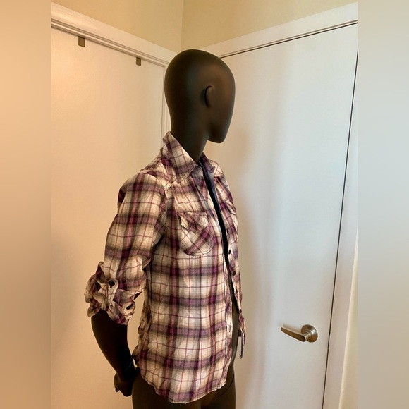 Plaid Long Sleeve Shirt - Picture 5 of 6